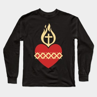 Sacred Heart of Jesus. Long Sleeve T-Shirt